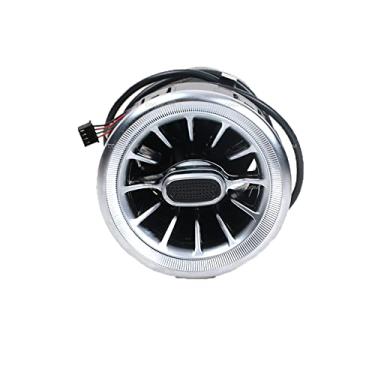 Imagem de JESYMBX Painel de instrumentos dianteiro LED automotivo AC saída de ar condicionado interior turbocharged 1 peça controle prata para Mercedes Benz V Class W447 Vito V250