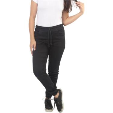 Imagem de Calça Jogger Jeans Roupa Infantil Juvenil Menina Tendência - Anj Modas