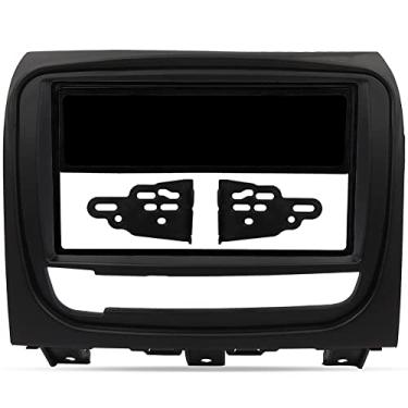 Imagem de Moldura 1 Din Preta Fiat Palio Weekend 2012, Siena EL 2012 AP859