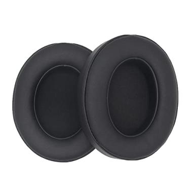 Imagem de burko Almofadas de Ouvido de Fone de Ouvido Capa Protetora de Substituição de Espuma de Memória de Proteína Almofadas de Ouvido Compatíveis com Beats Studio 2/3. Preto