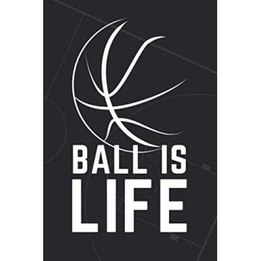 Imagem de Ball is Life Stat Log Book (6 x 8) || Personal Basketball Stat Tracker, Athletic Planner, Stat Book, Gift For Basketball Player, Gift For Athlete