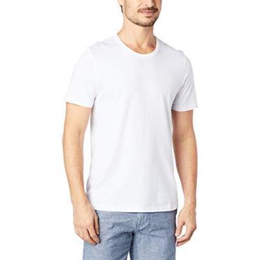 Imagem de Hering Original Slim, Camiseta Masculino, Branco (White), GG
