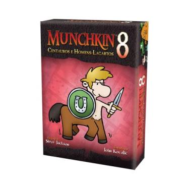 Imagem de Galápagos, Munchkin 8: Centauros e Homens-Lagartos (Expansão), Jogo de Cartas para Amigos, 3 a 6 jogadores, 60 a 90 minutos por partida