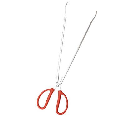 Imagem de Pinças de tesoura Cabilock Pinças de caranguejo, grampo de enguia, pegador de alimentos de aço inoxidável, pegador de lixo, ferramentas de coleta de areia de carvão para casa ao ar livre 53 cm