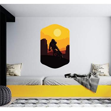 Imagem de Adesivo de Parede Mountain Bike tamanho 50x75cm