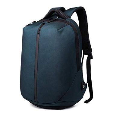 Imagem de Mochila de ombro Mochila USB Bolsa de ombro masculino Bolsa impermeável anti-roubo Mochila com bloqueio de senha, design de espaço de grande capacidade
