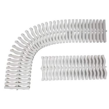 Imagem de Grelha Flexível Plástica 15cm - Kit 2,5 Metros