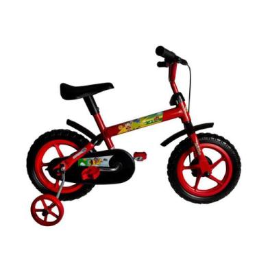 Imagem de Bicicleta Infantil Crianca Aro 12 3 A 5 Anos  Vermelho - Samy