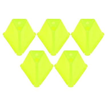 Imagem de Marcador de treinamento de futebol, cones de treinamento de barreira de futebol Ampla aplicabilidade Fácil de usar Durável para esportes ao ar livre(amarelo)