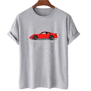 Imagem de Camiseta feminina algodao Porsche 911 Carrera 4S Carro