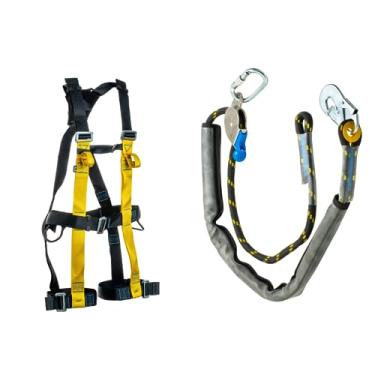 Imagem de KIT CINTO PARAQUEDISTA ATHENAS AT 7015 ATHOS II CA 37975 + TALABARTES ATHENAS AT 700 AJ MN