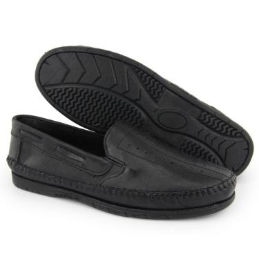 Imagem de Mocassim Masculino Couro Casual Confortável Costurado Estilo