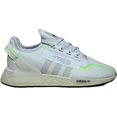 Imagem de adidas Tênis de Corrida Solar Glide 3 Masculino, Branco/Branco/Limão, 8.5