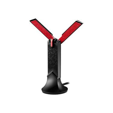Imagem de ASUS Adaptador WiFi USB 3.0 de banda dupla USB-AC68 AC1900, suporte incluído