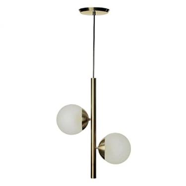 Imagem de Infinitylux Pendente Bola 45x40X40 2 Lampada Bivolt REF 14 Bronze