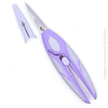 Imagem de Tesoura Manual De Precisão Soft 6,5 Polegadas - Cor Roxa