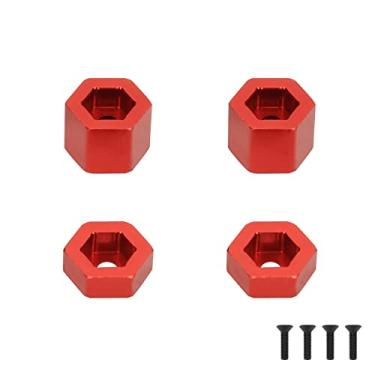 Imagem de RCAWD Wheel Hex Hub AX31516 for 1/18 Axial Yeti Jr Can-Am Maverick Upgrade Parts Red