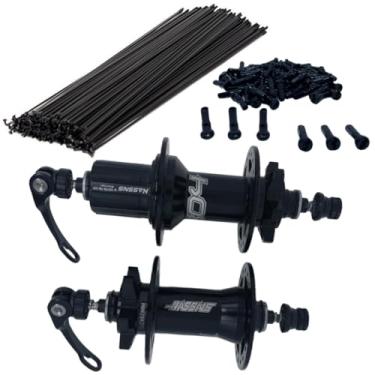 Imagem de Cubos Barulhentos 36f P/ K7 Padrão Hg Rolamentados Raios Niples Aro 26 29 (Raios para Aro 26)