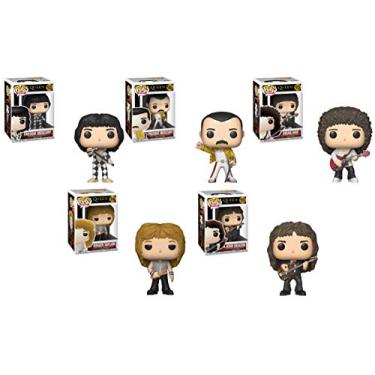 Imagem de Funko Pop! Rocks: Queen Collectible Vinyl Figures, 3.75" (Set of 5)