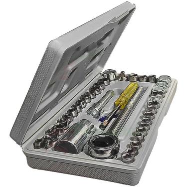 Imagem de Conjunto d chave canhão 40pç em 1 luatek lwj-138