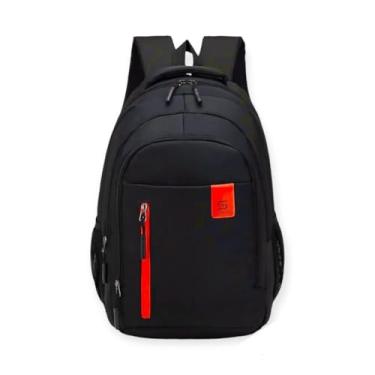 Imagem de Mochila Masculina Escolar Reforçada Trabalho Fashion QL-098 (Vermelho)