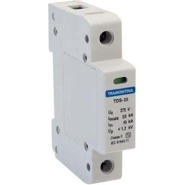 Imagem de Dispositivo de Proteção Contra Surtos TDS 1 P 20 kA 275 V Classe II - Tramontina