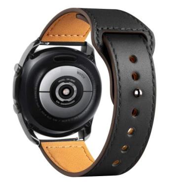 Imagem de Pulseira Couro Natural Compatível Com Smartwatch Colmi P42 - Poolsy, P
