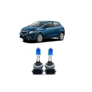 Imagem de Lâmpada Super Branca Farol De Milha Onix 2011 Ate 2015 H27 - Blue Lion