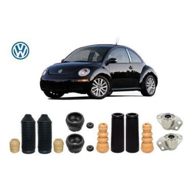 Imagem de 4 Kit Coxim Rolamento Batente Coifa Dian. Tras. New Beetle 2005 2006 2