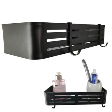 Imagem de Suporte Porta Shampoo Prateleira Banheiro Box Sabonete Utensilios Multiuso Lavanderia Cozinha Casa Resistente Organizaçao
