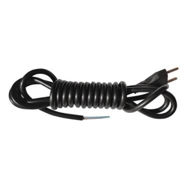 Imagem de Cabo Fio Secador Cabelo 2x1,0x3mt 10A Taiff Preto