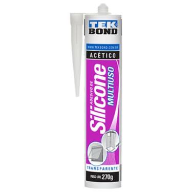Imagem de Silicone Acético Multiuso 270g Incolor Teckbond - Tekbond