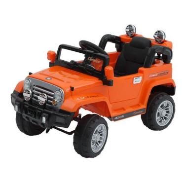 Imagem de Carro Elétrico Infantil Jipe Trilha - com Controle Remoto 2 Marchas 12