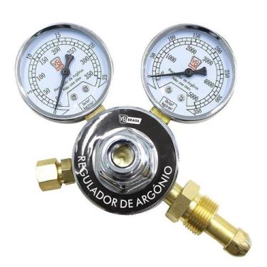Imagem de Regulador De Pressão Para Cilindro Gas Argônio - V8 Brasil, U, UNICA