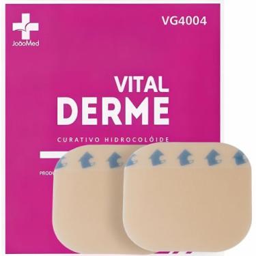 Imagem de Curativo Hidrocoloide Extra Fino 10cm x 10cm Vitalderme 5 Unidades
