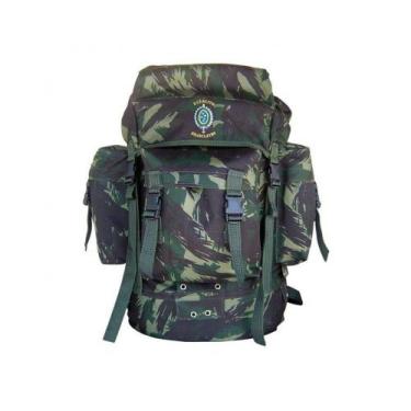 Imagem de Mochila Pqd Paraquedista Eb Militar Camping Brasão Exercito Brasileiro