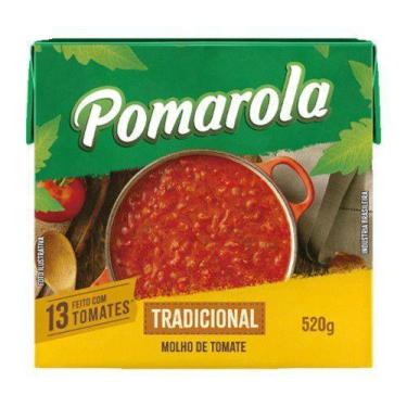 Imagem de Molho Tomate Pomarola Tradicional 520gr  - CARGILL