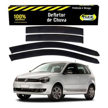 Imagem de Jogo Calha Defletor Chuva Polo Hatch 1.6 2.0 2012 A 2014 - Ecoflex