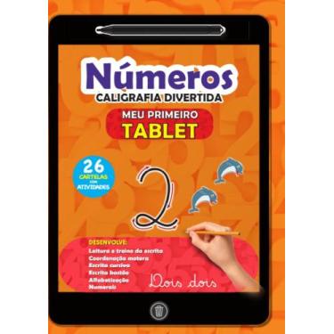 Imagem de Números - Caligrafia Divertida - Meu Primeiro Tablet - PAE EDITORA E D