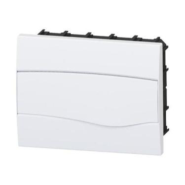 Imagem de Caixa de Distribuição Embutir 8UL/12DIN PVC sem Barramento IP-40 Brum,