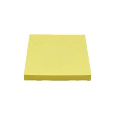 Imagem de 1 Bloco Adesivo Para Anotação de Recado Amarelo 38x50mm - Colacril
