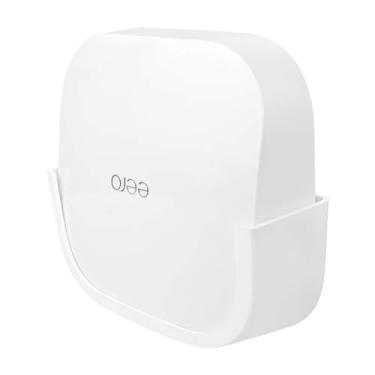 Imagem de Huafly Suporte de parede sem parafuso para Eero Pro 6 Wifi, suporte VHB Stick, suporte adesivo forte, sem ferramentas, sem perfuração, sem furo (1 peça)