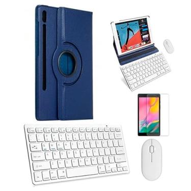 Imagem de BDNET, Capa 360 Azul Tecl/mou/p Branco P/galaxy Tab S7 Fe T735 12,4