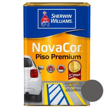 Imagem de Piso Cinza Chumbo Novacor - Sherwin Williams, 18 Litros