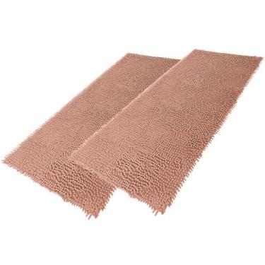 Imagem de Kit 2 Tapete Passadeira Sala Quarto 1,00x0,50 Bolinha Corredor Macio R