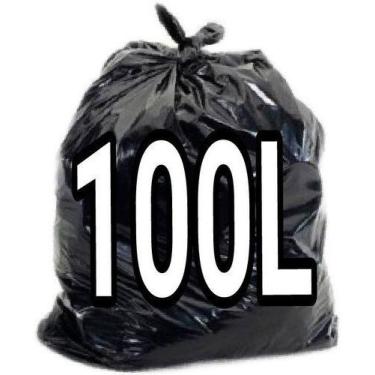 Imagem de Saco De Lixo 100l Reforçado 300 Unidades - HIGIPACK