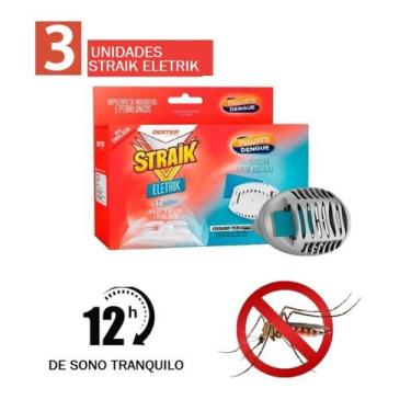 Imagem de 3 Repelentes Elétrico 12h Pernilongos/mosquitos 18 Pastilhas - DEXTER 