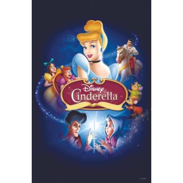 Imagem de Painel Festa Retangular Para Casado 1,5x2,2m Cinderela mod 1 - Fantasi