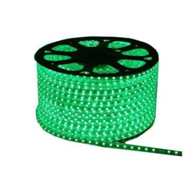 Imagem de Mangueira Led VERDE 5050 Chata 5 metros - k1mstore