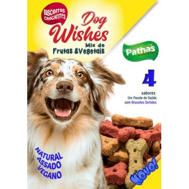 Imagem de Biscoito Natural Dog Wishes Frutas  Vegetais 150g - Pathas - Pathas Nu